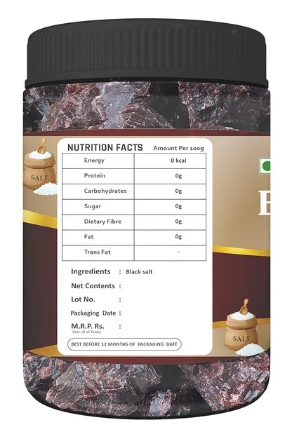 Farm & Farmers Black Salt Whole/Kala Namak, 400g/900g