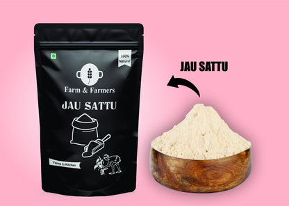 Farm & Farmers Organic Jau Sattu (1 KG)